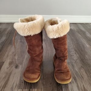 UGG Lace Up Boots